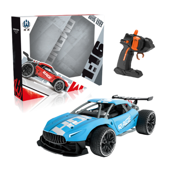 Masina Radio-Control RC CARS, cu acumulator de 3.7V, 2.4G si USB, 3 culori, 2 image
