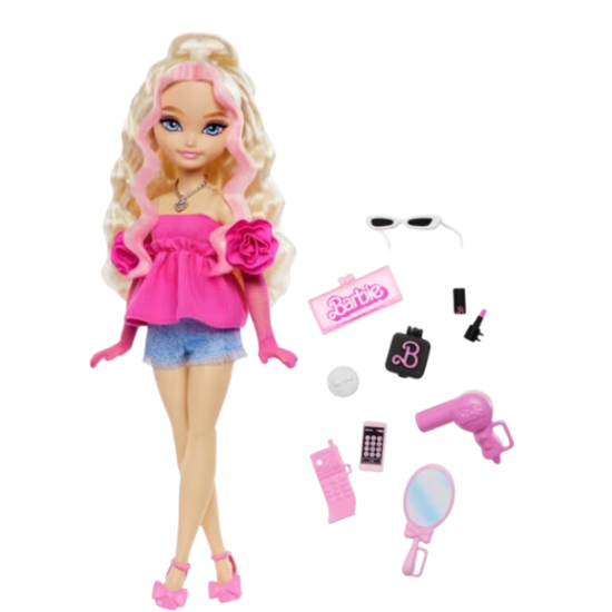 Papusa BARBIE Dream Besties, Malibu, cu accesorii, 3 image