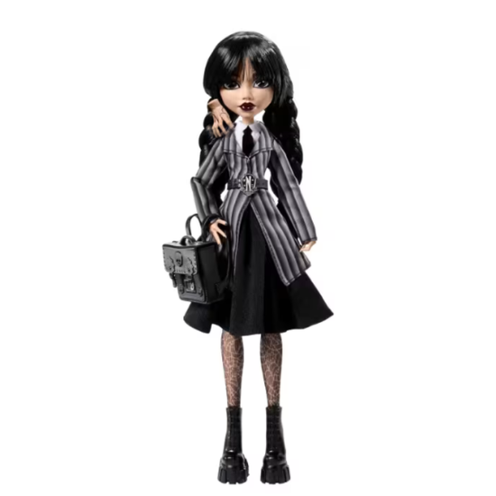 Set de joc BARBIE MATTEL Monster High X Wednesday in uniforma, 3 image