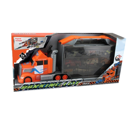 Игровой набор ESSA TOYS Трейлер-паркинг, изображение 4