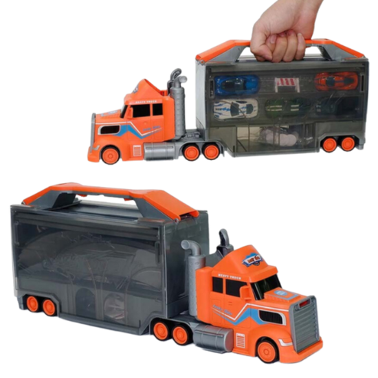 Игровой набор ESSA TOYS Трейлер-паркинг, изображение 5