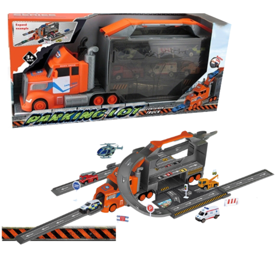 Игровой набор ESSA TOYS Трейлер-паркинг, изображение 2