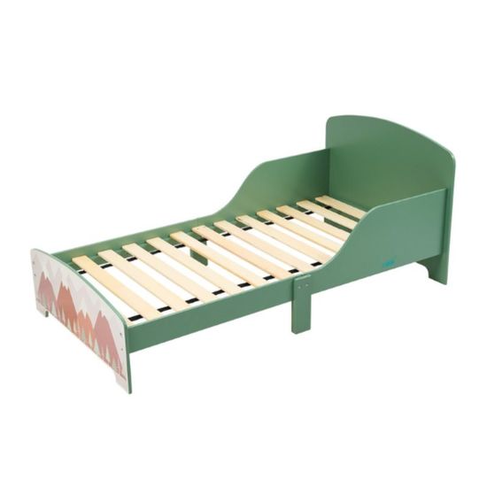 Pat U-GROW Junior Green Forestб cu protectii laterale, 2 image