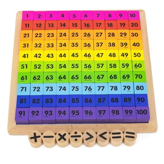 Set de joc VIGA  din lemn "Alfabetul si inmultirea", 2 image