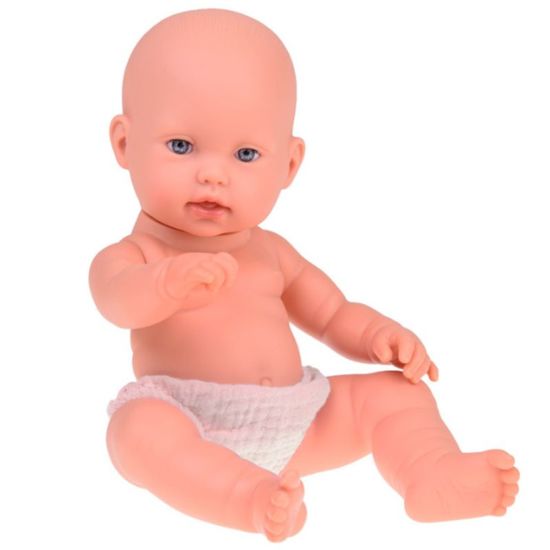 Papusa din gel, moale, khaki, 33 cm, 7 image