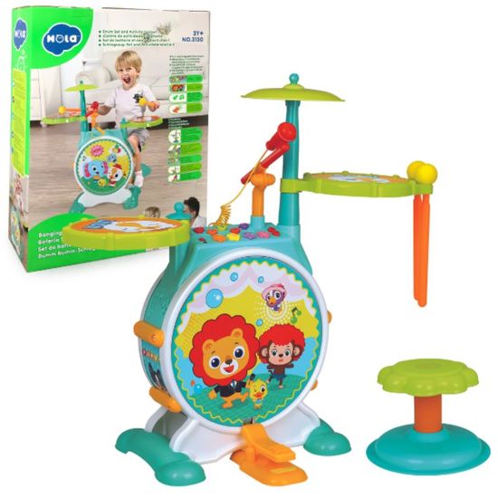 Set de instrumente de percutie si scaun