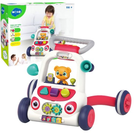 Ходунки HOLA TOYS "Медвежонок", со светом и музыкой