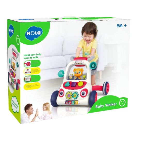 Ходунки HOLA TOYS "Медвежонок", со светом и музыкой, изображение 3