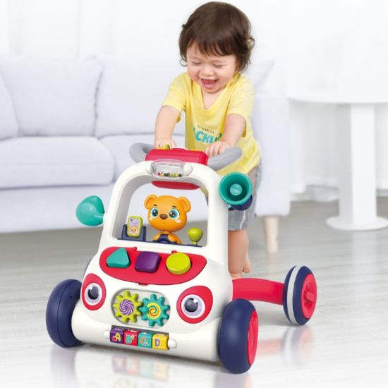 Ходунки HOLA TOYS "Медвежонок", со светом и музыкой, изображение 4