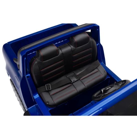 Masinuta electrica MERCEDES X-CLASS, 12V7Ah, motor 45Wx2, roti EVA, scaune din piele, 8 image