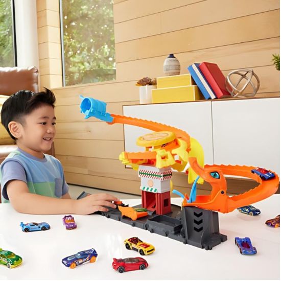 Трек HOT WHEELS "Атака кобры на пиццерию", изображение 7