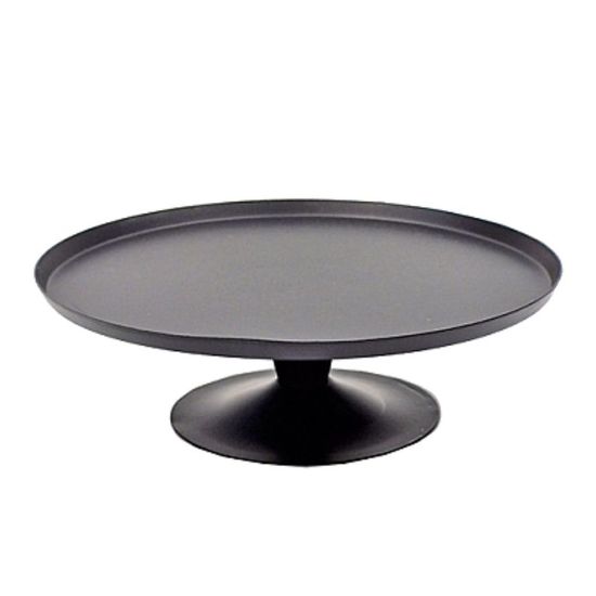 Подставка сервировочная EH, на ножке, металл, D24cm, изображение 2