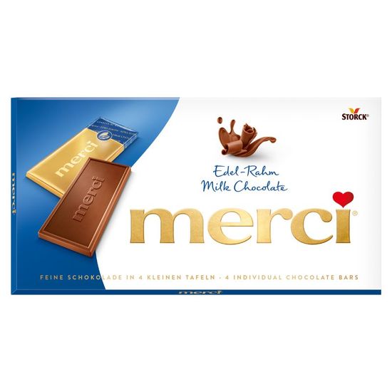 Ciocolata MERCI TABLETA MILK CHOCOLATE, 100 g, 2 image