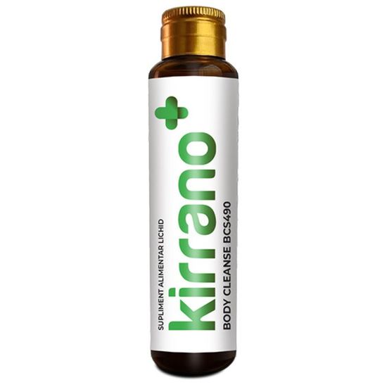 Supliment alimentar KIRRANO BODY CLEANSE, 10 flacoane x 15 ml, 2 image