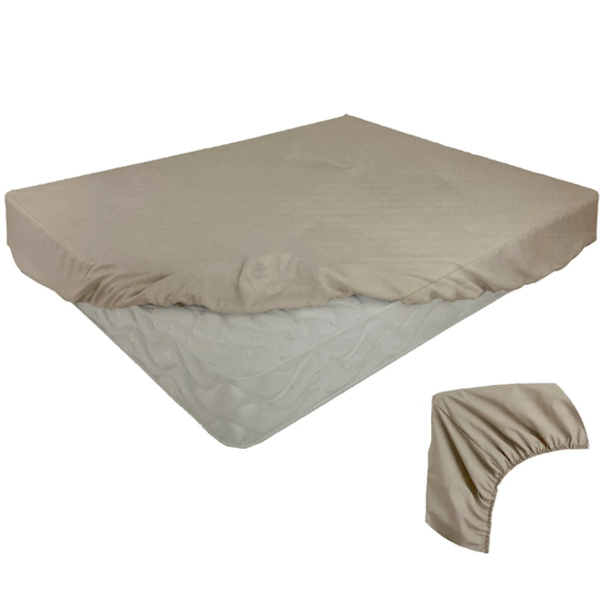 Простынь BUMBACEL PREMIUM Satin, BEIGE Double, SF1706, 200x220 cм, изображение 2