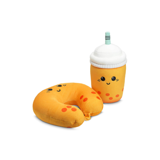 Perna jucarie DORMEO Mister Bubble Tea 2in1, pentru calatorii, 2 image