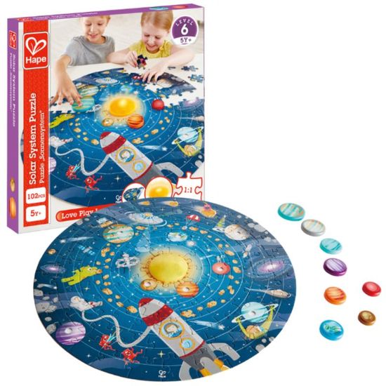 Пазл HAPE "Солнечная система", 102 элемента, изображение 2