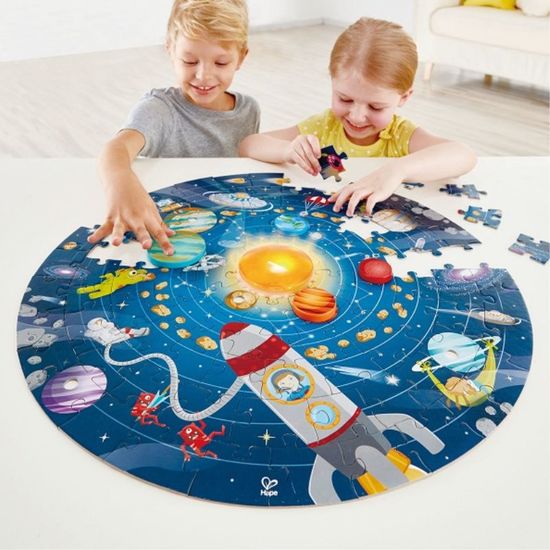 Пазл HAPE "Солнечная система", 102 элемента, изображение 3