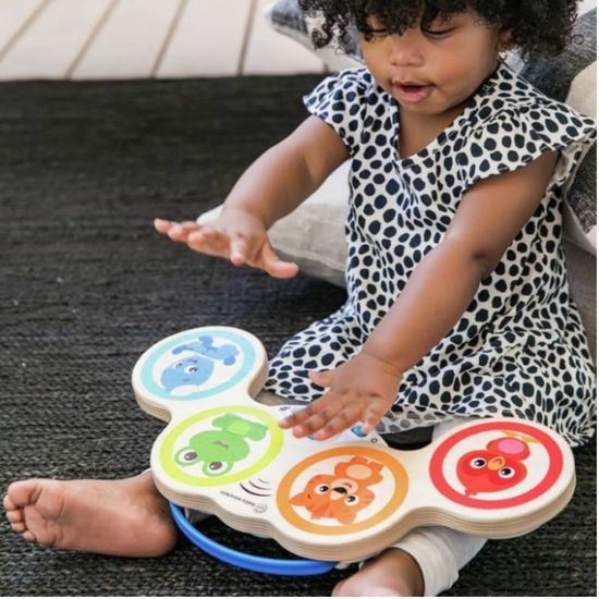 Деревянная игрушка HAPE Baby Einstein "Магические барабаны", изображение 9