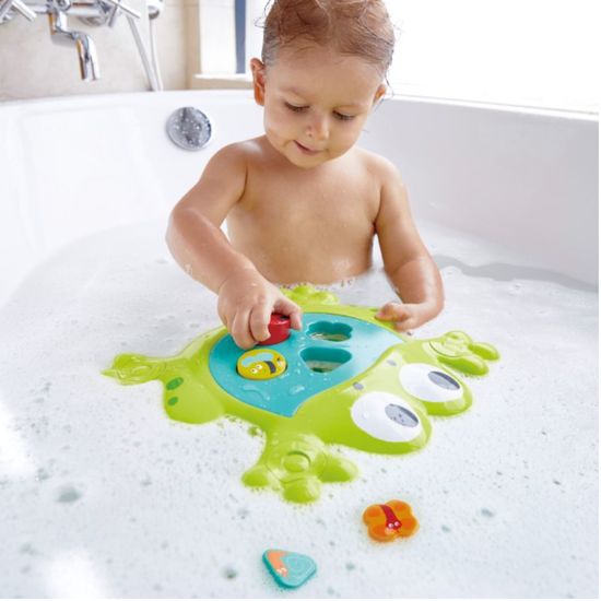 Set de jucarii pentru baie HAPE „Hraneste broasca”, 8 image