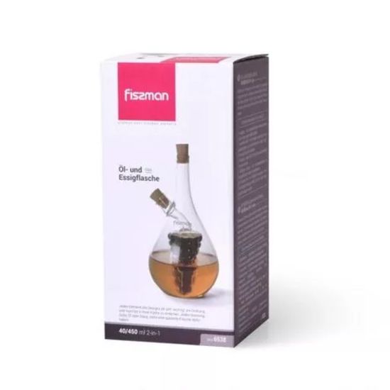Бутылочка для масла/уксуса FISSMAN 6538 2 in 1, 40/450 мл, изображение 5