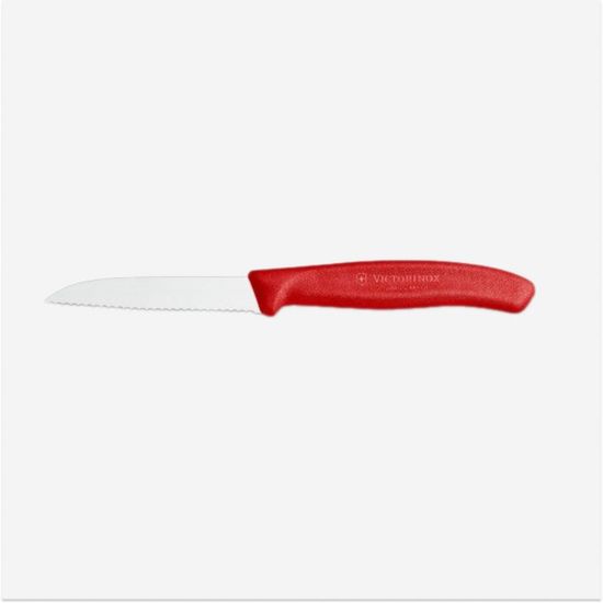Набор кухонных ножей VICTORINOX 6.7111.6G Swiss Classic, paring knife set, красный, 6 шт, изображение 6