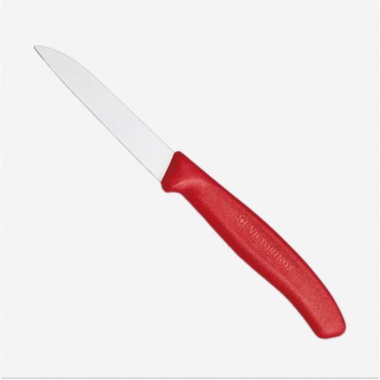 Набор кухонных ножей VICTORINOX 6.7111.6G Swiss Classic, paring knife set, красный, 6 шт, изображение 3