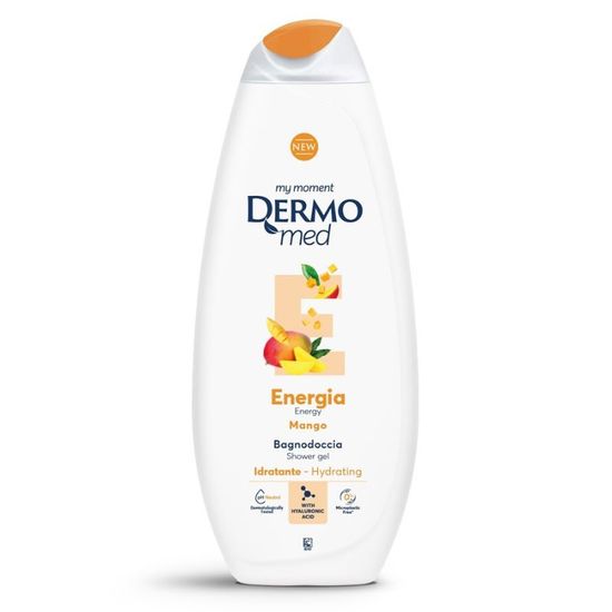 Гель для душа DERMOMED Energia Mango, 750 мл, изображение 2