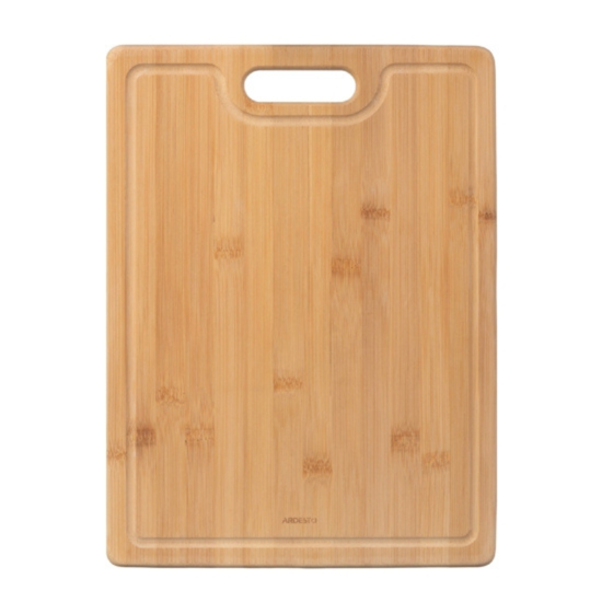 Placa de bucatarie ARDESTO Midori, cu canelura, din bambus, 40*30*1,5 cm, 3 image