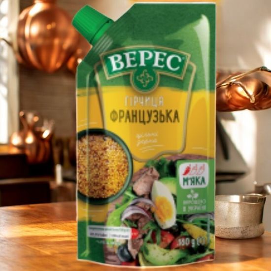 Mustar francez VERES, 130 gr