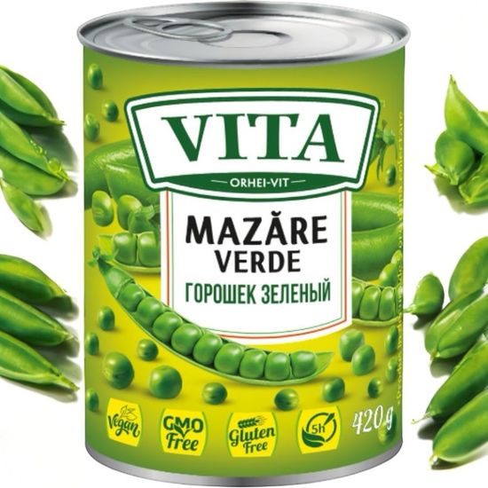 Mazare verde VITA, cheie, 420 g