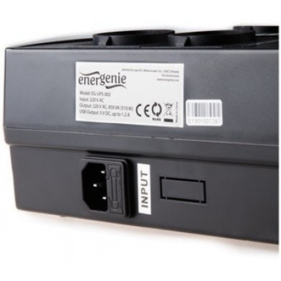 UPS cu AVR GEMBIRD EnerGenie, EG-UPS-002, 850VA / 510W, 6 image