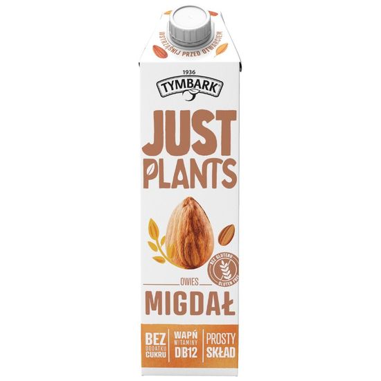 Напиток овсяный JUST PLANTS с миндалем, 1 Л, изображение 2