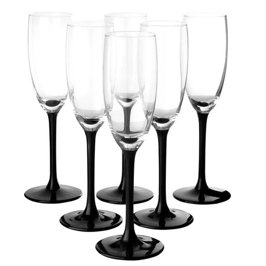 Set pahare LUMINARC Domino sampanie, 170 ml, 6 buc, 2 image