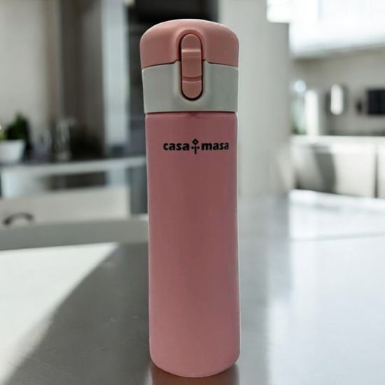 Termos-Sticla CASAMASA, roz, 350 ml