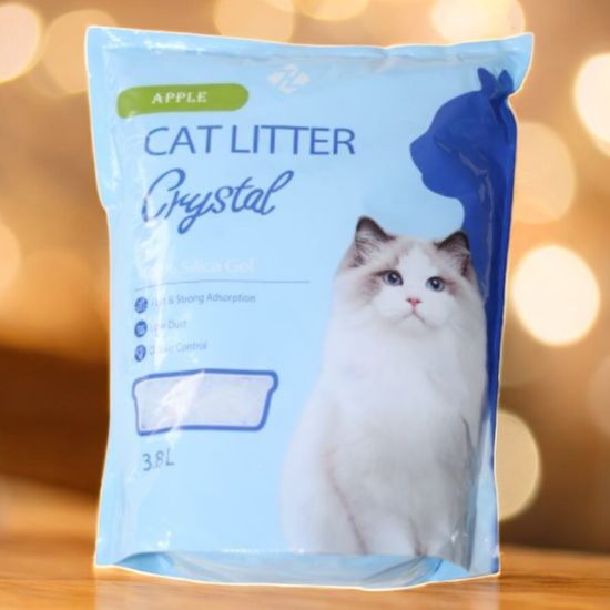 Asternut igienic CAT LITTER silicatic apple, 3.8 l