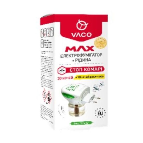 Electrofumigator VACO Max, cu lichid, impotriva tantarilor, 30 nopti, 30 ml, 2 image