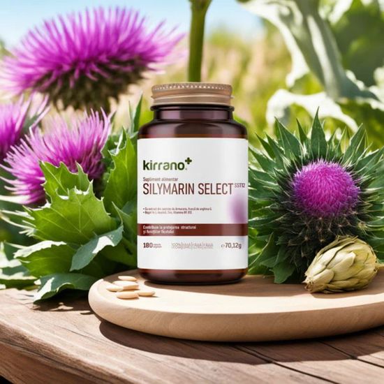 Supliment alimentar KIRRANO SILYMARIN SELECT, 180 capsule