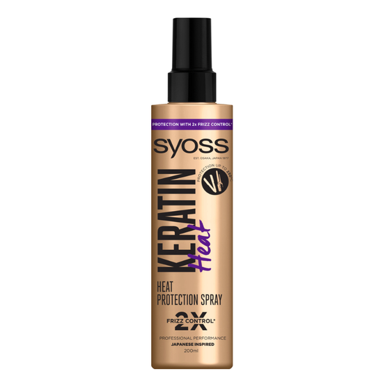 Спрей термозащитный SYOSS KERATIN Heat, 200 мл
