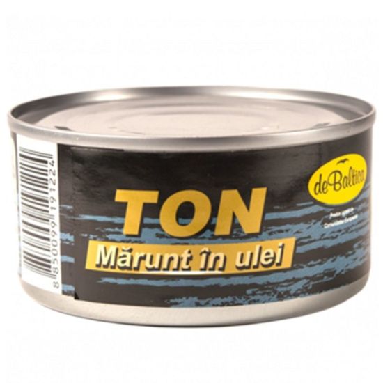 Ton DE BALTICA maruntit, in ulei, 185 g