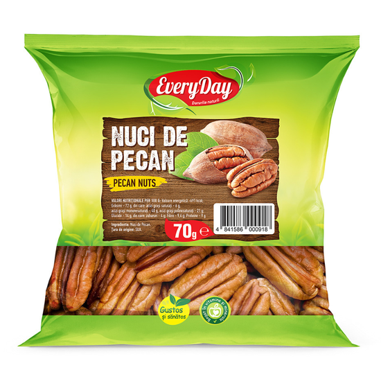 Nuci de Pecan EVERYDAY, 70 g, 2 image