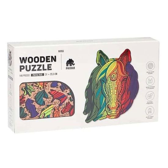 Пазлы PIECEZZ "Horse", 140 деталей, изображение 2