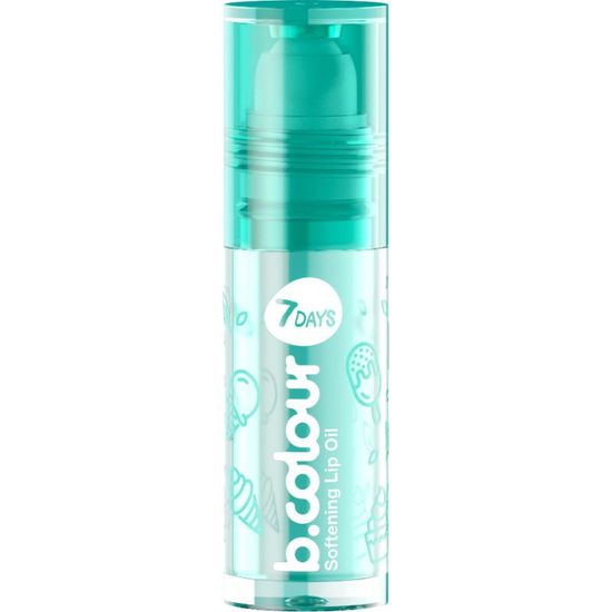 Ulei de buze 7DAYS B.COLOUR Softening /05 Ice Cream Dream, 4 ml