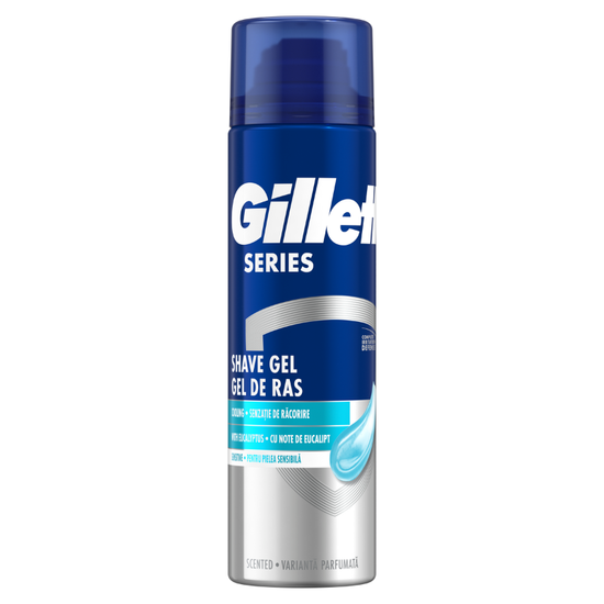 Гель для бритья GILLETTE Cooling Eucal, 200 мл, изображение 2