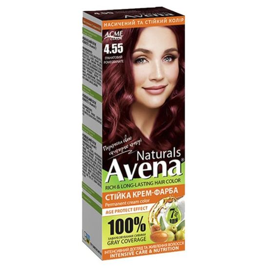 Краска для волос ACME AVENA NATURALS 4.55, 115 мл