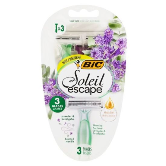 Aparat de ras Lady BIC 3 Miss Soleil Lavanda B3, 3 buc, 2 image