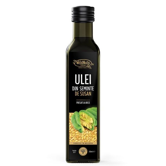 Масло из семян кунжута WILDNUTS, холодного отжима, 250 мл, изображение 2