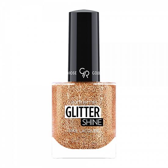 Lac de unghii GOLDEN ROSE Extreme Glitter Shine Nail Laquer, Culoare 206, 10ml
