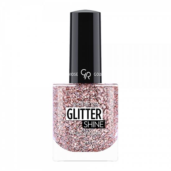 Lac de unghii GOLDEN ROSE Extreme Glitter Shine Nail Laquer, Culoare 209, 10ml