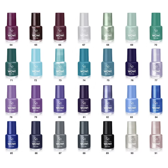 Lac pentru unghii GOLDEN ROSE Wow! Nail Color, Culoare 16, 6 ml, 4 image